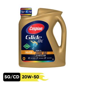 روغن موتور خودرو دوگانه سوز کاسپین مدل sg_cd 20w50 cng حجم 4 لیتر