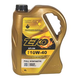 روغن موتور خودرو زیکو مدل 10w40 api sn حجم 4 لیتر
