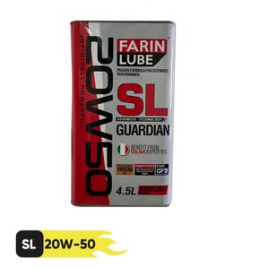روغن موتور خودرو فارینلوب مدل 20w50 sl حجم 4.5 لیتر