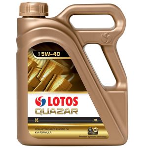 روغن موتور خودرو لوتوس مدل quazar k حجم 4 لیتر