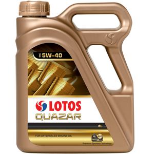 روغن موتور خودرو لوتوس مدل quazar حجم 4 لیتر