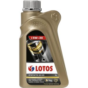 روغن موتور خودرو لوتوس مدل synthetic c2+c3 ظرفیت 1 لیتر