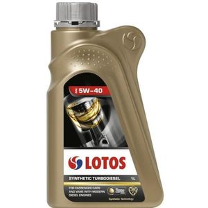 روغن موتور خودرو لوتوس مدل synthetic turbodiesel ظرفیت 1 لیتر