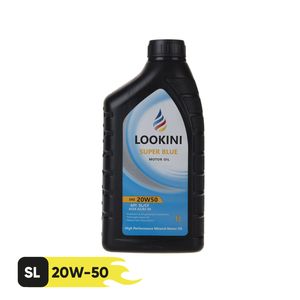 روغن موتور خودرو لوکینی مدل super blue 20w50 حجم 1 لیتر