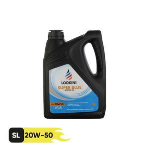 روغن موتور خودرو لوکینی مدل super blue 20w50 حجم 4 لیتر