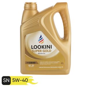 روغن موتور خودرو لوکینی مدل super gold حجم 4 لیتر