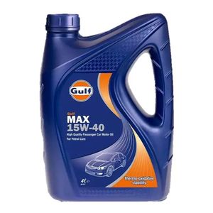 روغن موتور خودرو مناسب موتور های بنزینی   دیزلی، گازسوز (cng یا lpg)، توربوشارژ گالف مدل max sl_cf 4 15w 40 حجم 4 لیتر