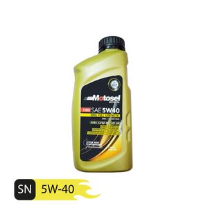 روغن موتور خودرو موتوسل مدل 5w40 sn حجم 1 لیتر