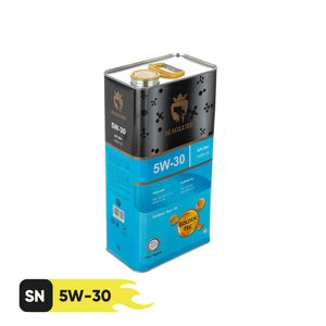 روغن موتور خودرو مگلوب مدل golden tec 5w30 حجم 5 لیتر