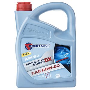 روغن موتور خودرو پروفی کار مدل super protective dx 20w 50 حجم 4 لیتر