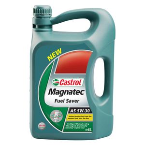 روغن موتور خودرو کاسترول مدل magnatec fuel saver ظرفیت 4 لیتری 5w30