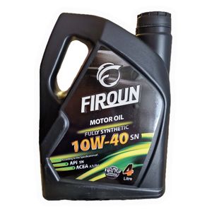 روغن موتور خودروی بنزینی فیرون مدل نانوگرافن new 10w40 sn حجم ۴ لیتر