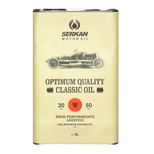 روغن موتور سرکان مدل classic کد 20w50 حجم 4000 میلی لیتر