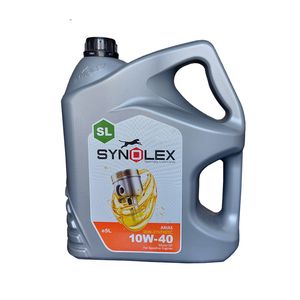 روغن موتور سینولکس مدل 10w 40 sl حجم 5 لیتر