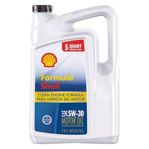 روغن موتور شل مدل shell formula 5w 30 حجم 4.73 لیتر