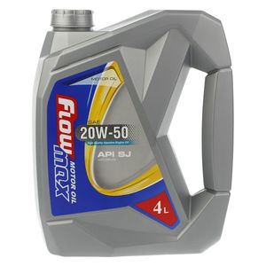 روغن موتور فلومکس مدل sj 20w50 حجم 4 لیتر
