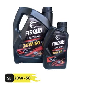 روغن موتور فیرون مدل nano graphene 20w50 sl حجم 5 لیتر مجموعه 2عددی