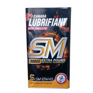روغن موتور لوبریفنت کانادا مدل best quality sm 10w40 حجم 5 لیتر