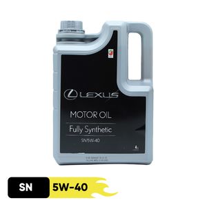روغن موتور لکسوس مدل lexus 5w 40 sn حجم 4 لیتر