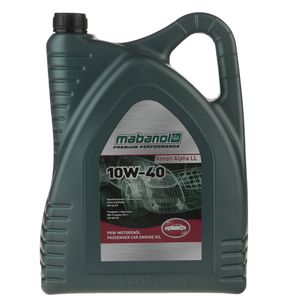 روغن موتور مبانول کد sl 10w 40 حجم 5 لیتر