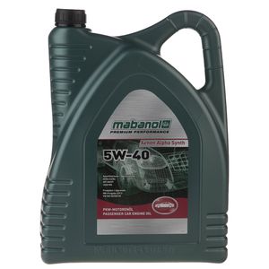 روغن موتور مبانول کد sn 5w 40 حجم 5 لیتر