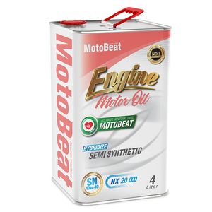 روغن موتور موتوبیت مدل sn 10w40 حجم 4 لیتر