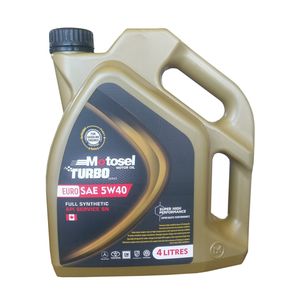 روغن موتور موتوسل مدل توربو sn   5w40 حجم 4 لیتر