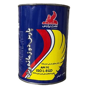 روغن موتور نفت پارس مدل دوزمانه حجم 0.946 لیتر