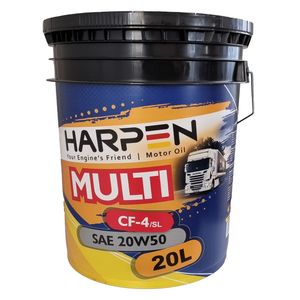 روغن موتور هارپن مدل multi cf 4 20w50 حجم 20 لیتر