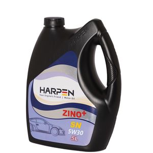 روغن موتور هارپن مدل zino+ sn 5w30 حجم 5 لیتر