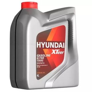 روغن موتور هیوندای اکستیر مدل g700 10w40 sn حجم 4 لیتر