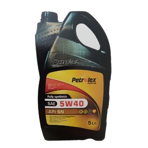 روغن موتور پترولکس مدل 5w40 sn حجم 5 لیتر