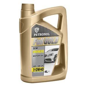 روغن موتور پترونول مدل فول گلد sae 10w40 sm حجم 4 لیتر