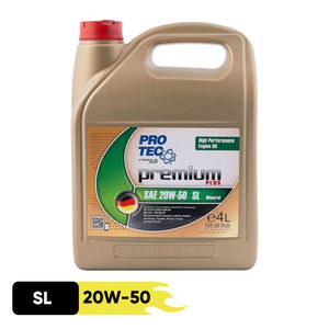 روغن موتور پروتک مدل 20w50 sl حجم چهار لیتر