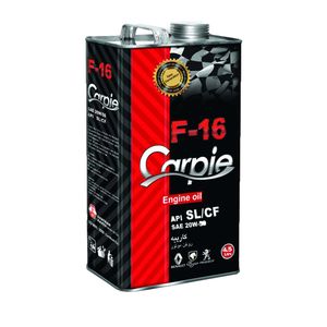 روغن موتور کارپیه کد f 16 مدل 20w50 sl حجم 4.5 لیتر