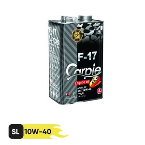 روغن موتور کارپیه کد f 17 مدل 10w40 sl حجم 4 لیتر