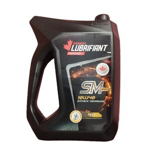 روغن موتور کانادا لوبریفنت مدل 10w40 sm حجم 4 لیتر