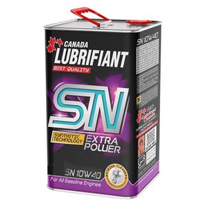 روغن موتور کانادا لوبریفنت مدل 10w40 sn حجم 5 لیتر