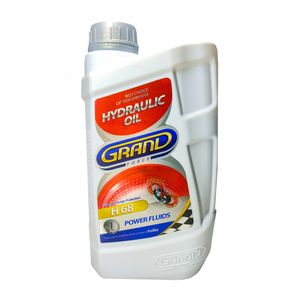 روغن هیدرولیک خودرو گرند فورس مدل power fluids حجم 1 لیتر