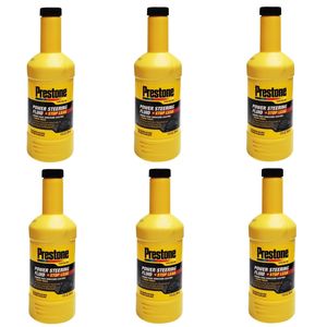 روغن هیدرولیک و نشت گیر پرستون مدل stop leak حجم 355 میلی لیتر بسته 6 عددی