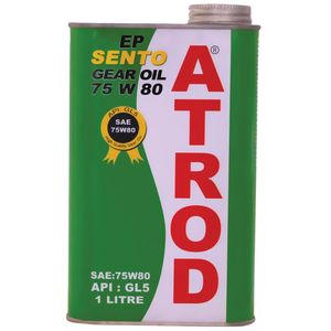 روغن گیربکس خودرو آترود مدل 75w80 sento حجم 1 لیتر