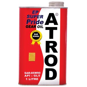 روغن گیربکس خودرو آترود مدل 85w90 super pride ظرفیت 1 لیتر