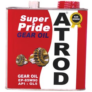 روغن گیربکس خودرو آترود مدل 85w90 super pride ظرفیت 2.5 لیتر