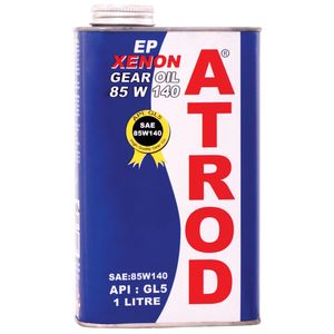 روغن گیربکس خودرو آترود مدل xenon 85w140 ظرفیت 1 لیتر