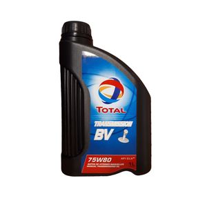 روغن گیربکس خودرو توتال مدل 75w 80 transmission bv حجم 1000 میلی لیتر