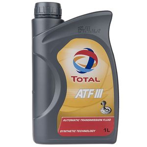 روغن گیربکس خودرو توتال مدل fluide atf iii حجم 1 لیتر