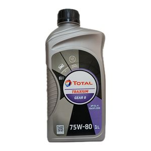 روغن گیربکس خودرو توتال مدل traxium gear 8 75w80 حجم 1 لیتر