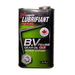 روغن گیربکس خودرو لوبریفنت کانادا مدل sae 75w 80 حجم 1 لیتر