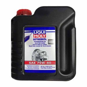 روغن گیربکس خودرو لیکومولی مدل sae 75w 80 حجم 2.5 لیتر