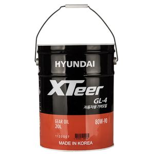روغن گیربکس خودرو هیوندای اکستیر مدل gl4 حجم 20 لیتر 80w 90